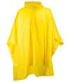 SC010 Plastic Rain Poncho Yellow colour image